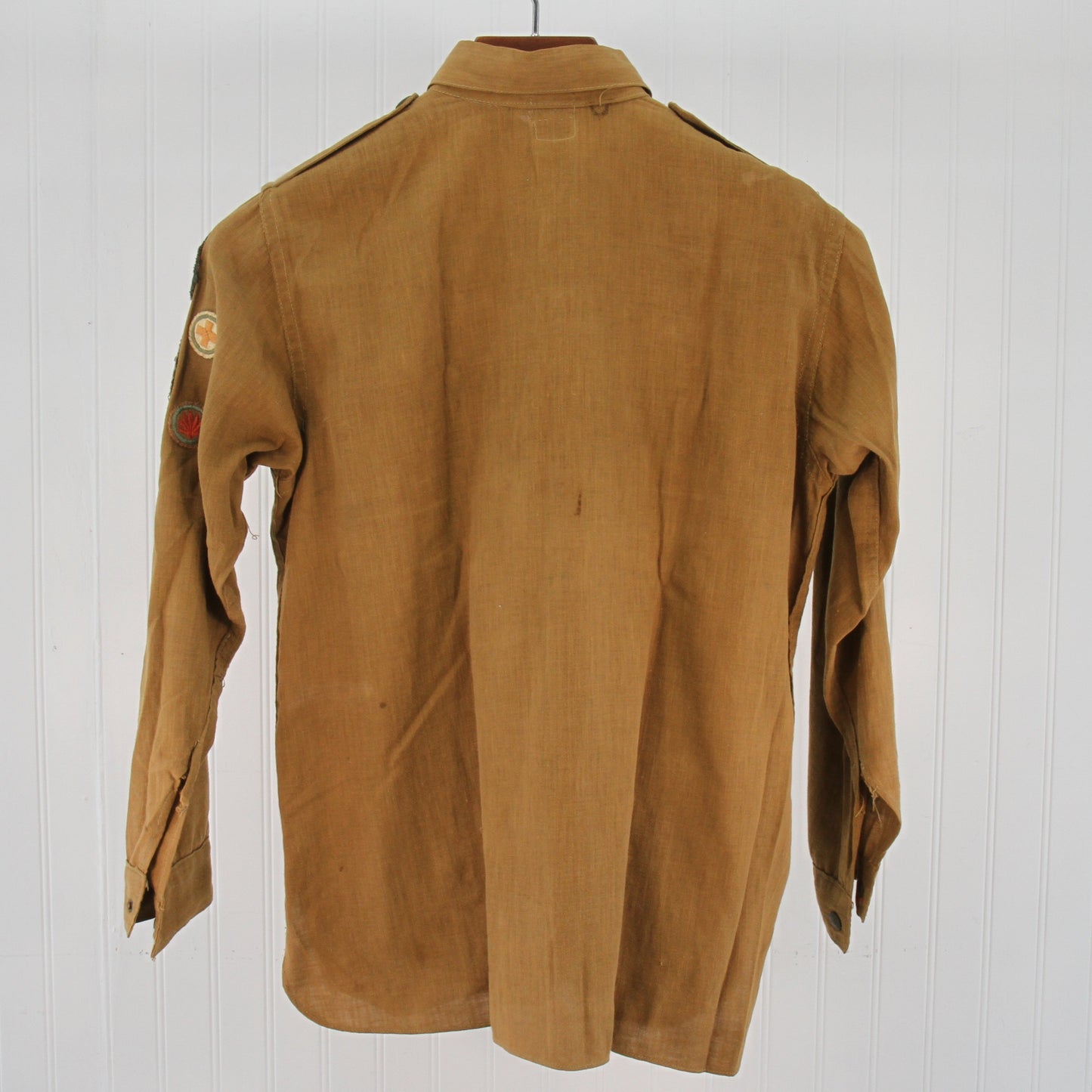 Antique Miller Official Boy Scout of Canada Shirt7
