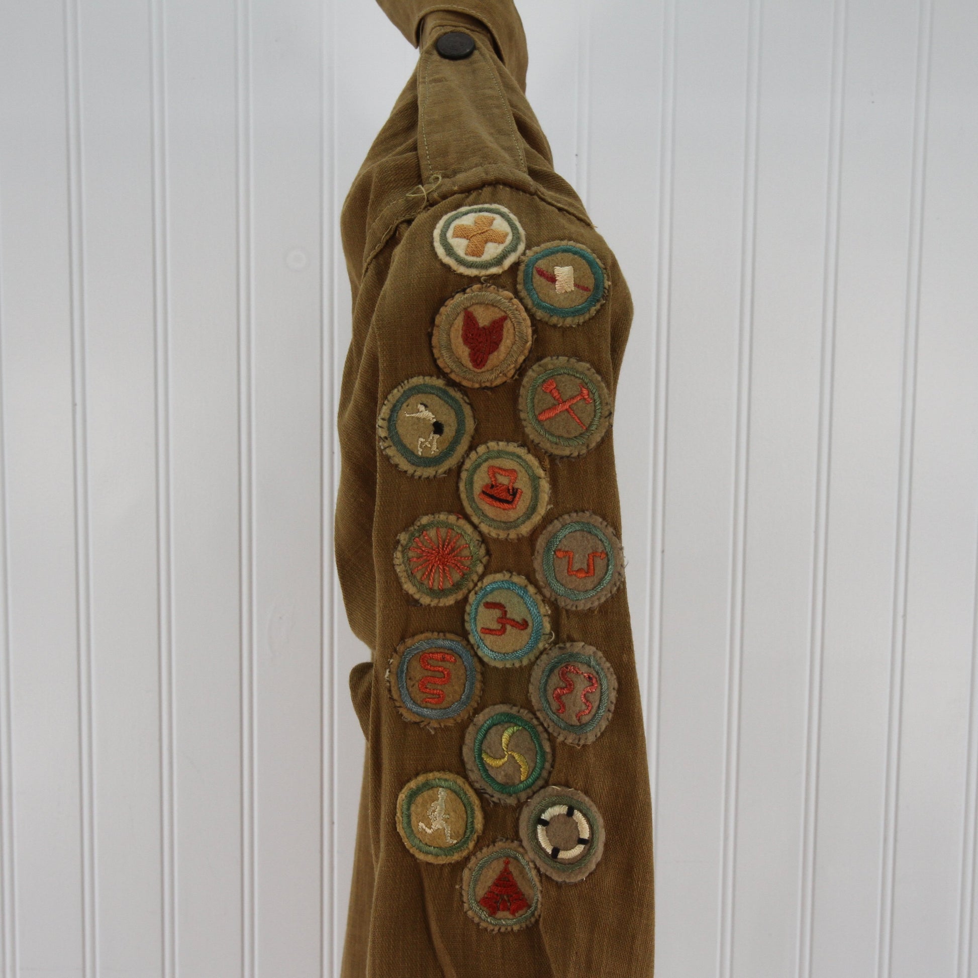Antique Miller Official Boy Scout of Canada Shirt10
