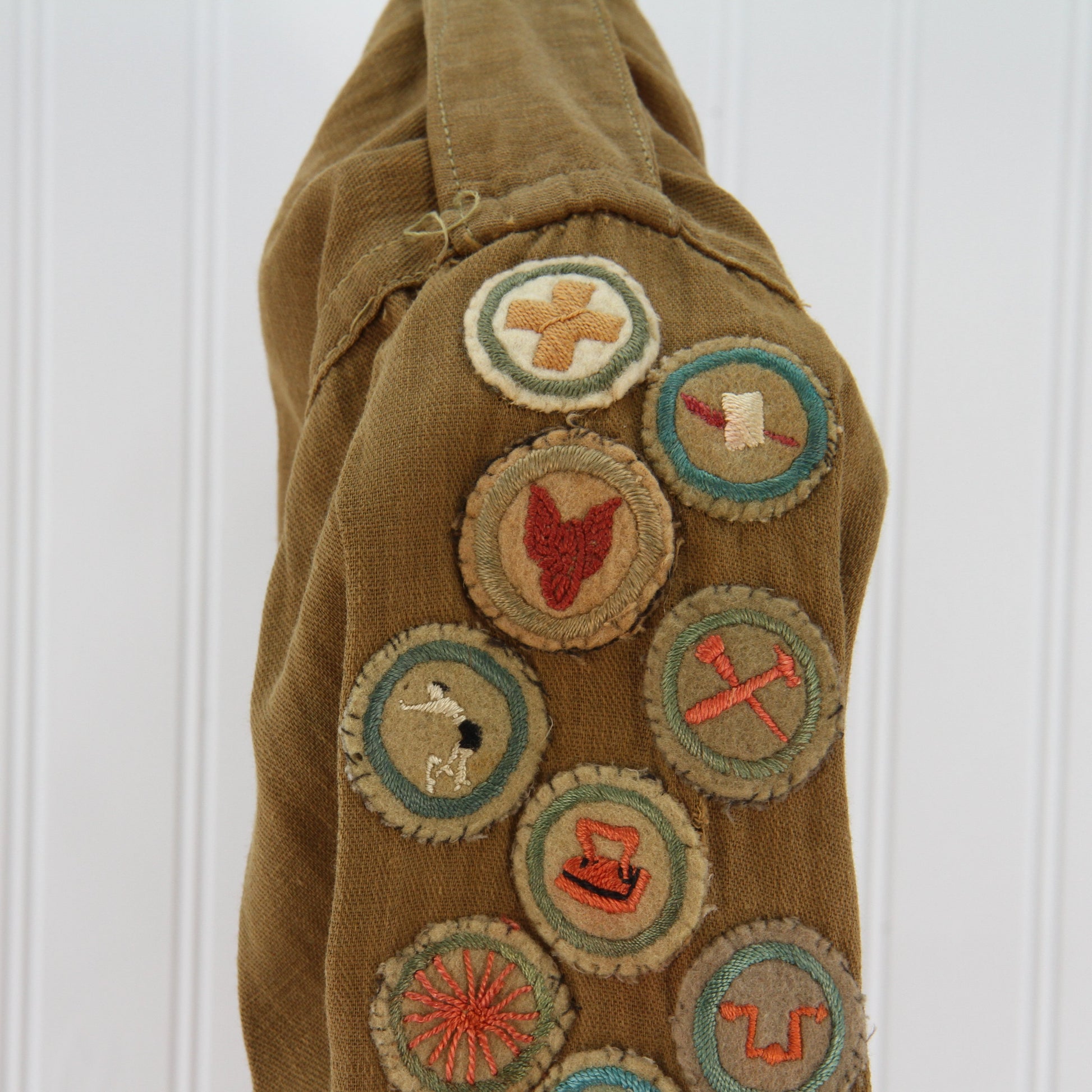 Antique Miller Official Boy Scout of Canada Shirt11