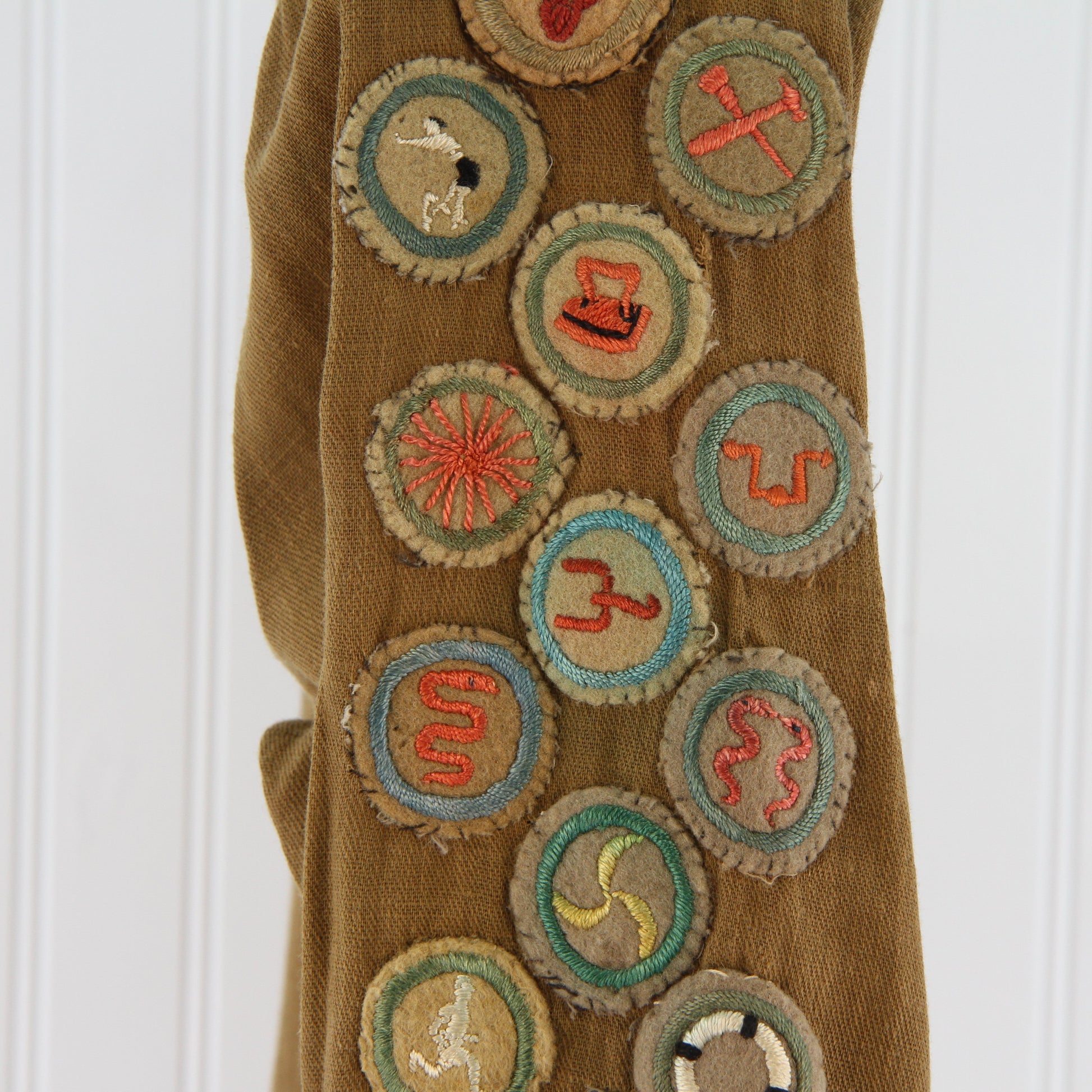 Antique Miller Official Boy Scout of Canada Shirt12