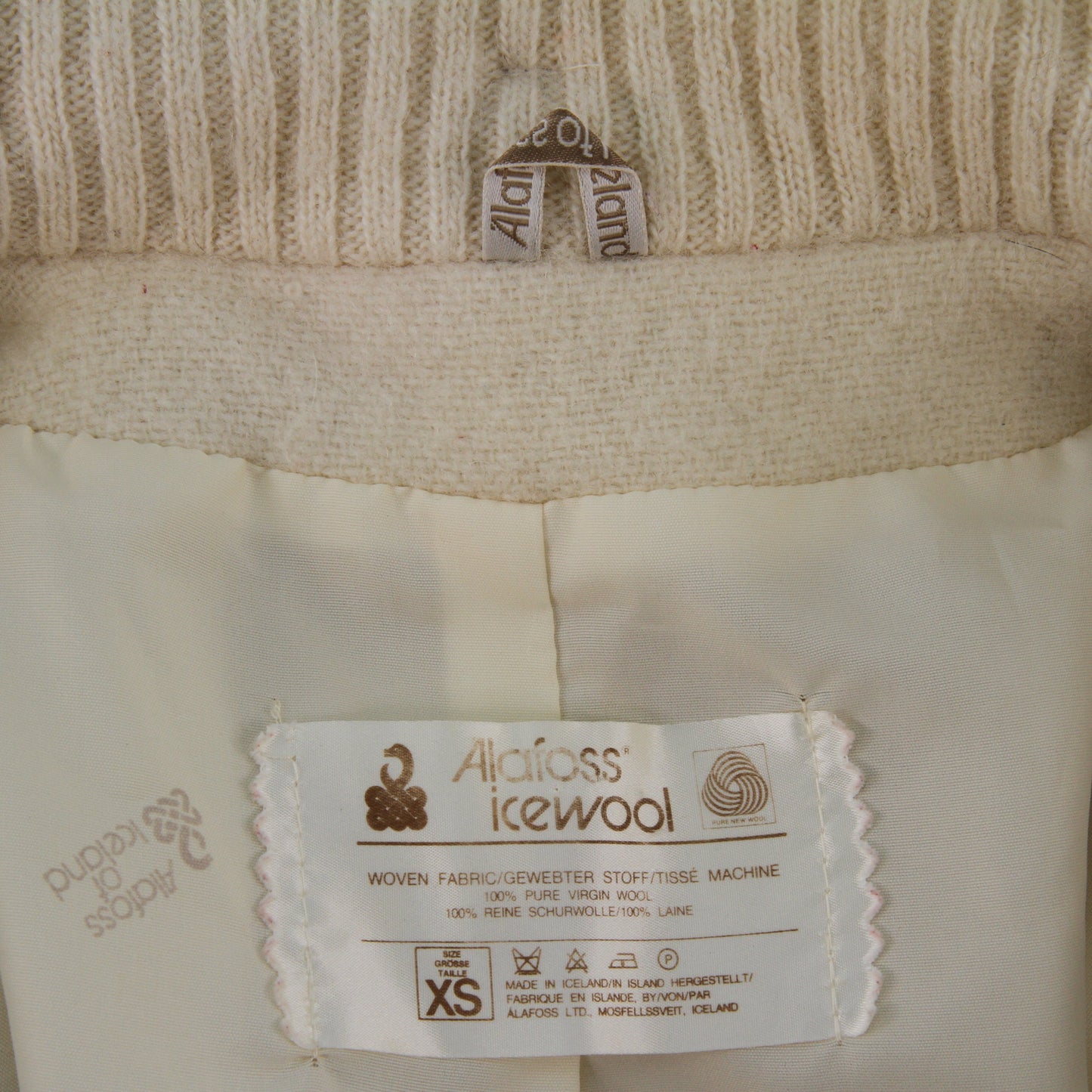 Alafoss Icewool White Cream Womens Jacket8