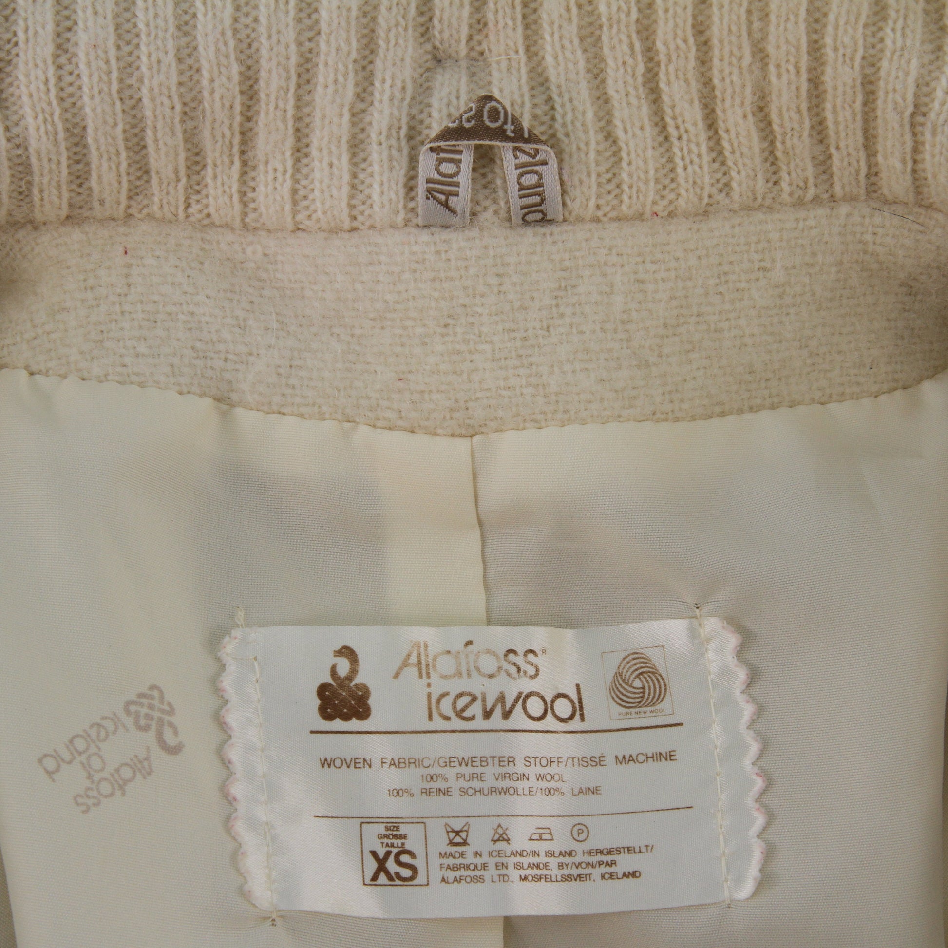 Alafoss Icewool White Cream Womens Jacket8
