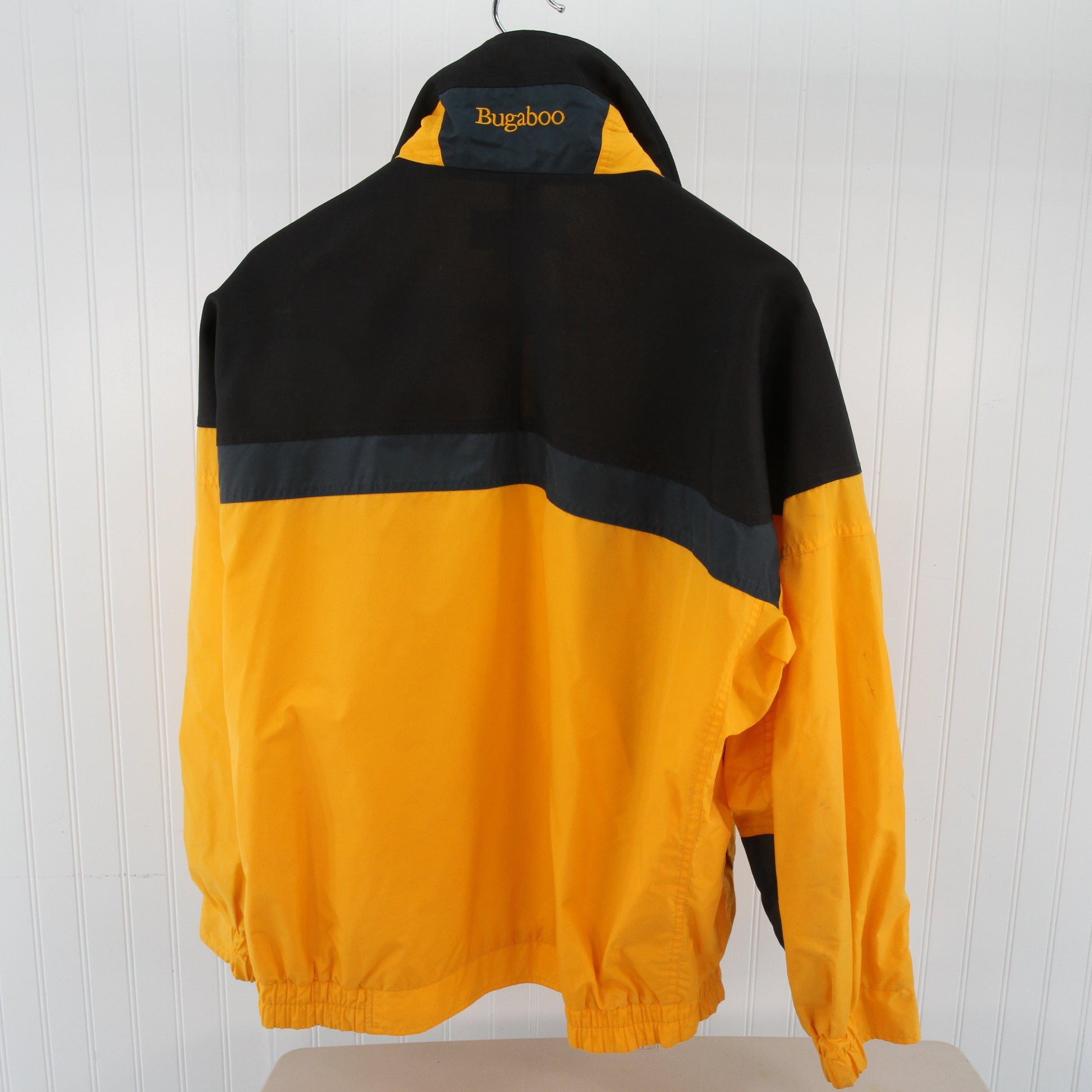 yellow bugaboo Columbia Sportswear Mens Windbreaker Bugaboo Jacket Yellow Black Large – Olde Kitchen & Home