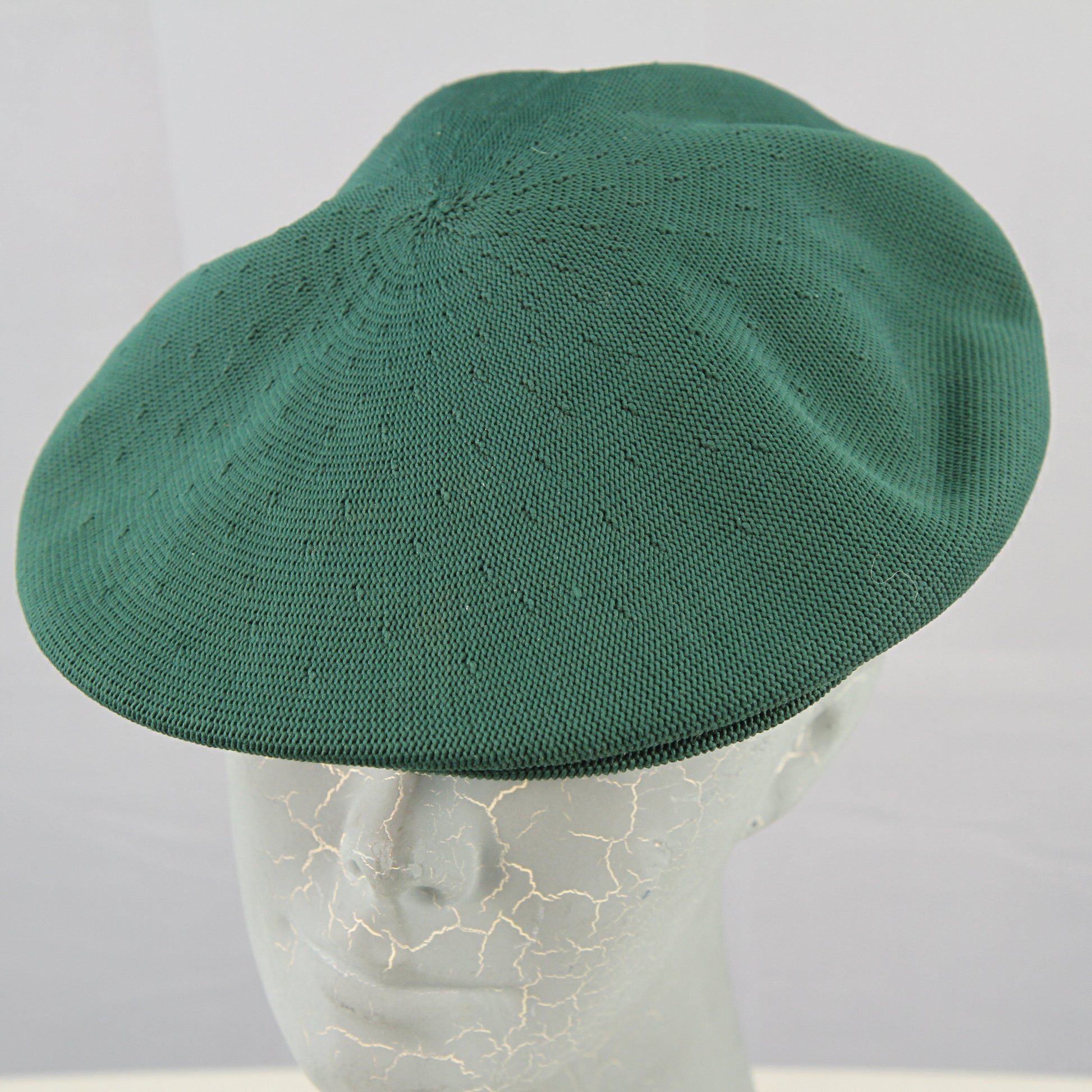 Pair Green Black Kangol Flat Driving Caps  Large 9