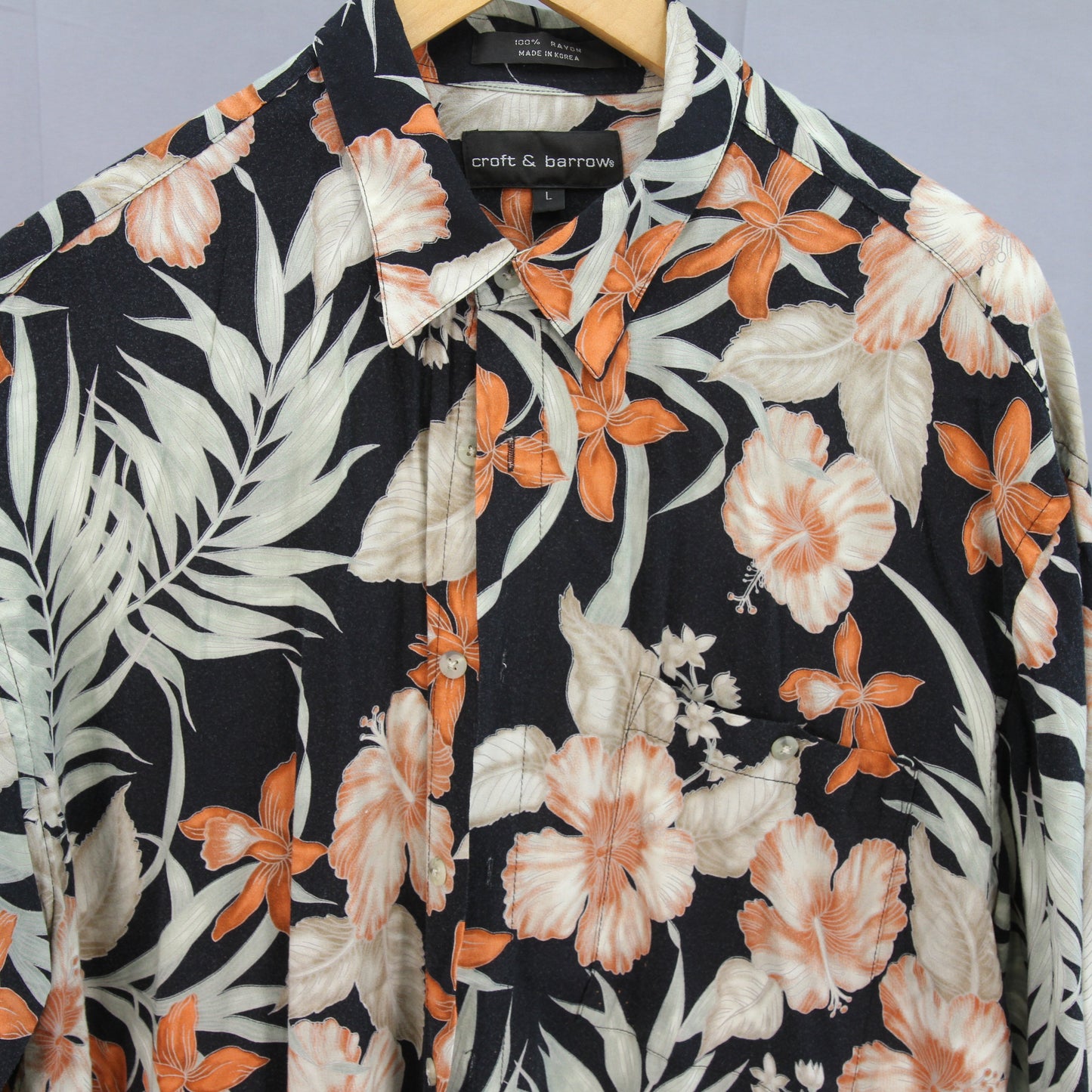 Croft & Barrow Pair Hawaiian Shirts 4