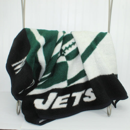Biederlack Acrylic Blend Stadium Blanket New York Jets