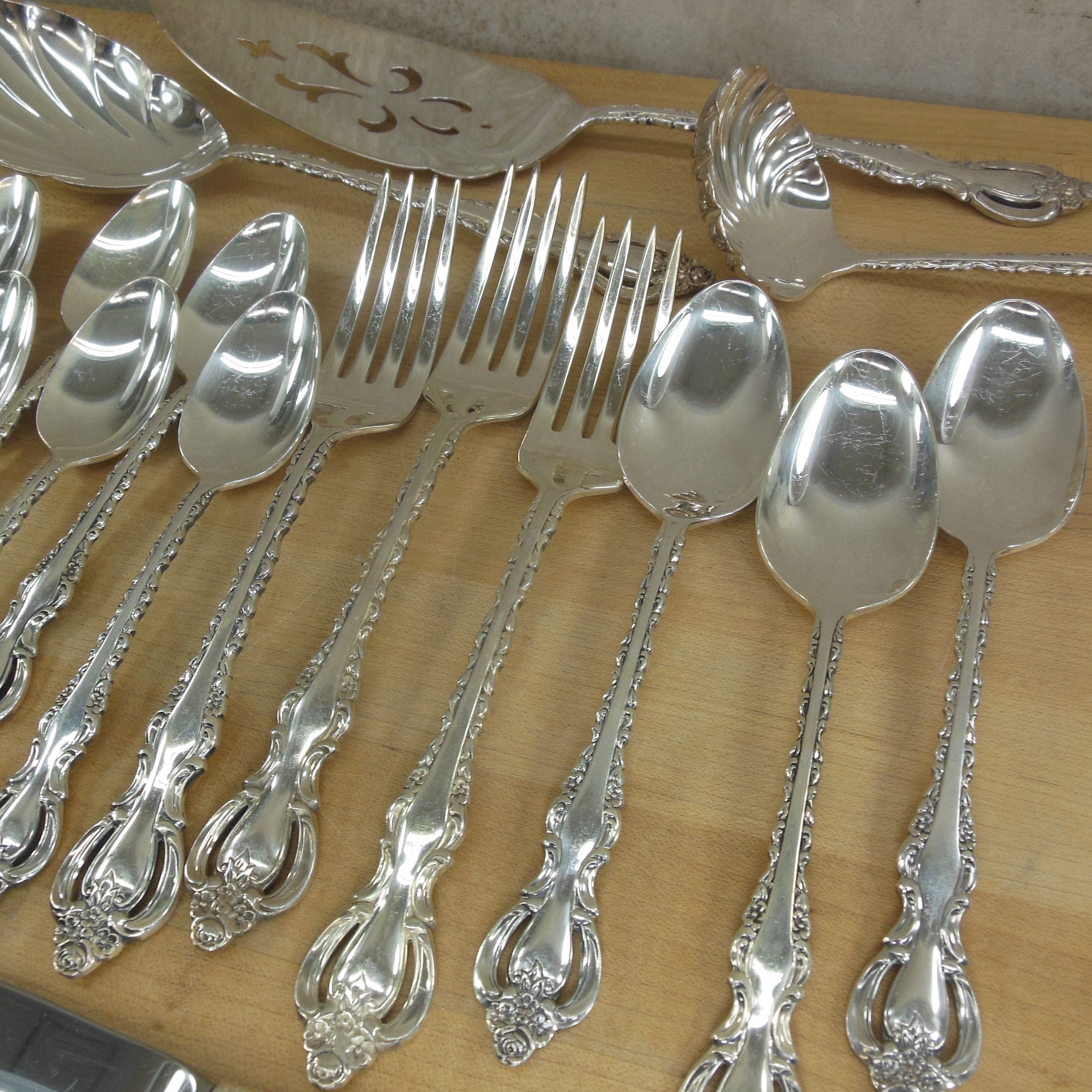 International deep hot sale silver silverware