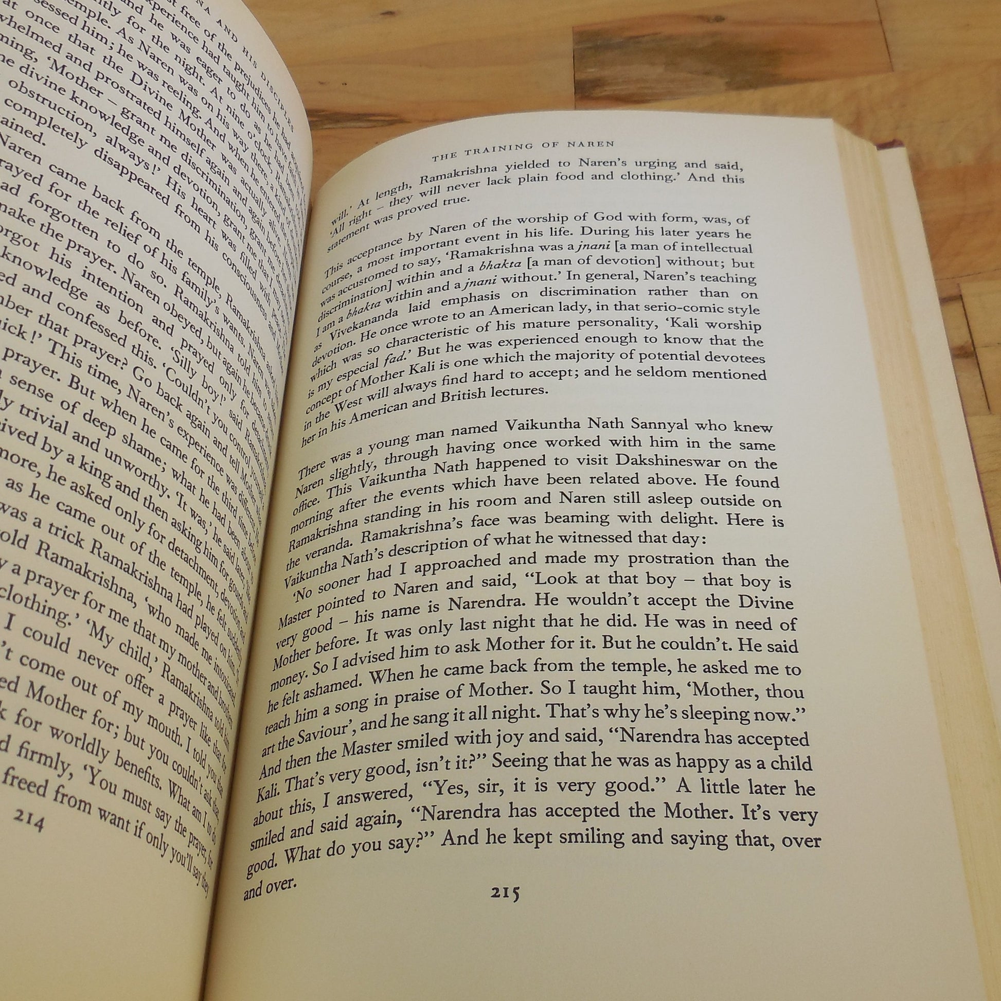 Christopher Isherwood Signed Swami Satprakashananda - Ramakrishna & His Disciples Used