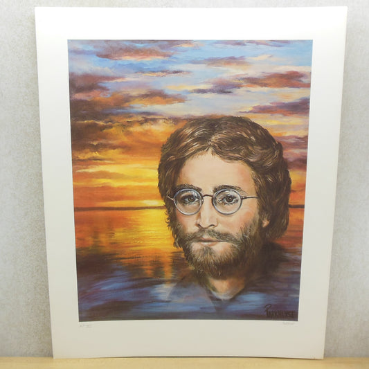 Violet Parkhurst John Lennon In Memory Signed Artist Proof Litho Print