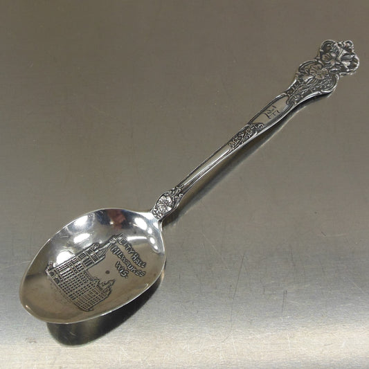 George Vose Sterling Silver Souvenir Spoon - Jamestown New York