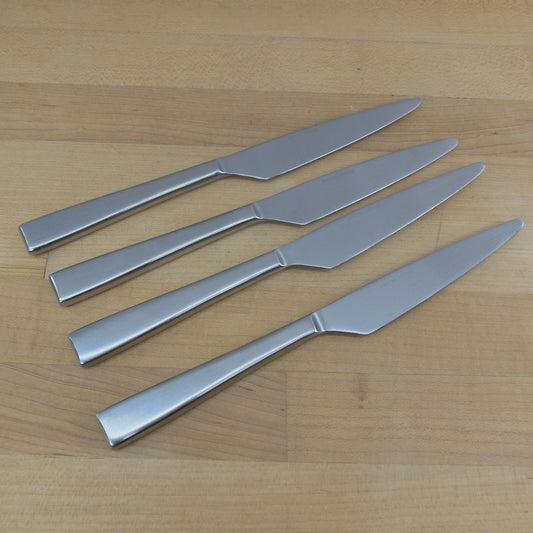 Gourmet Settings Hotel Stainless Flatware - 4 Set Dinner Knives