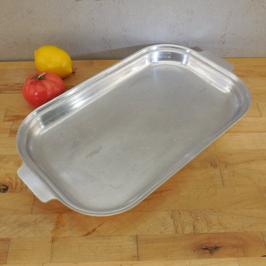 Kitchen Craft USA Large Aluminum Open Roaster Baking Pan - Heavy Duty