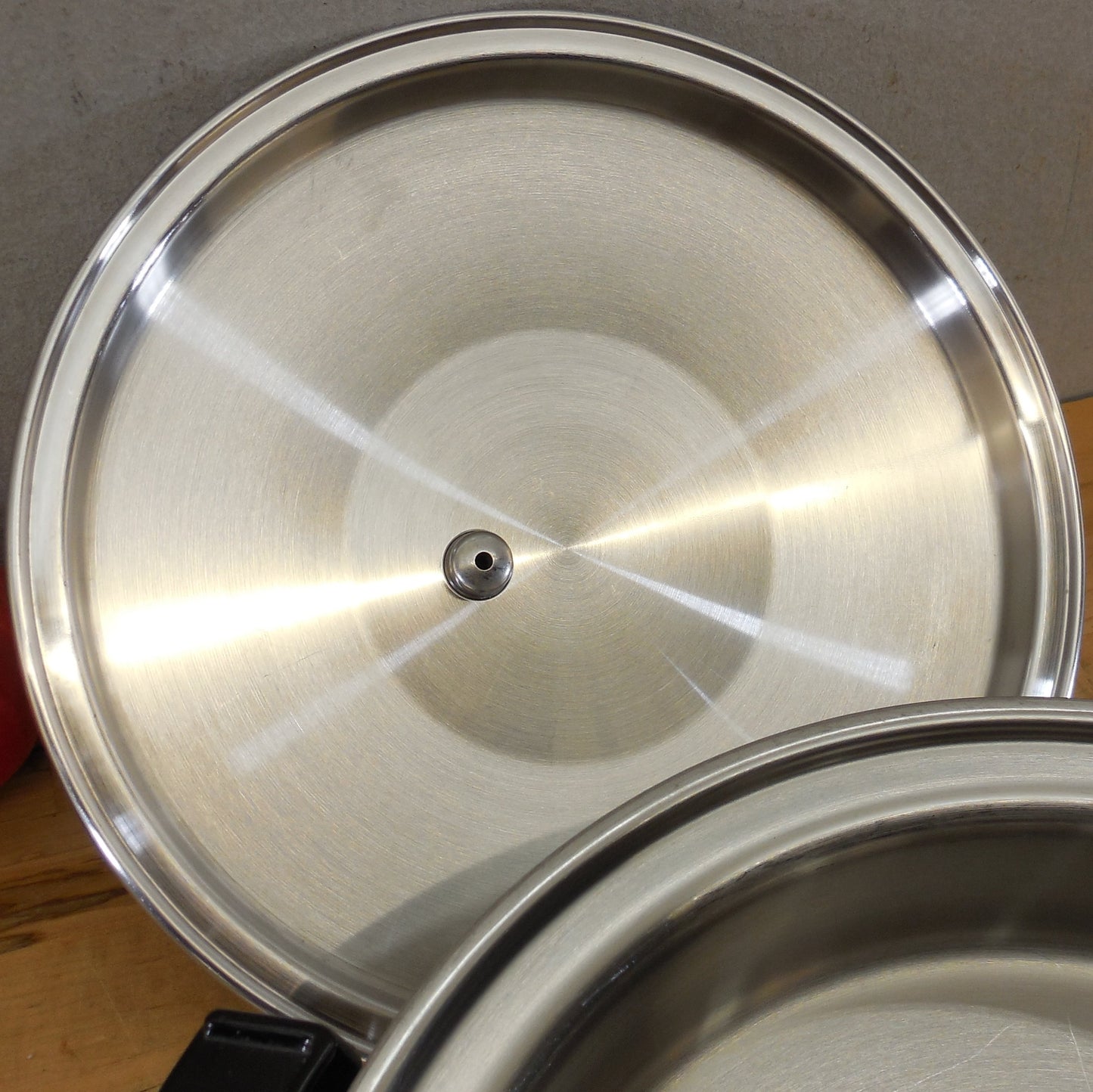 Kitchen Craft West Bend USA 2024 Liquid Core 11" Stainless Electric Skillet