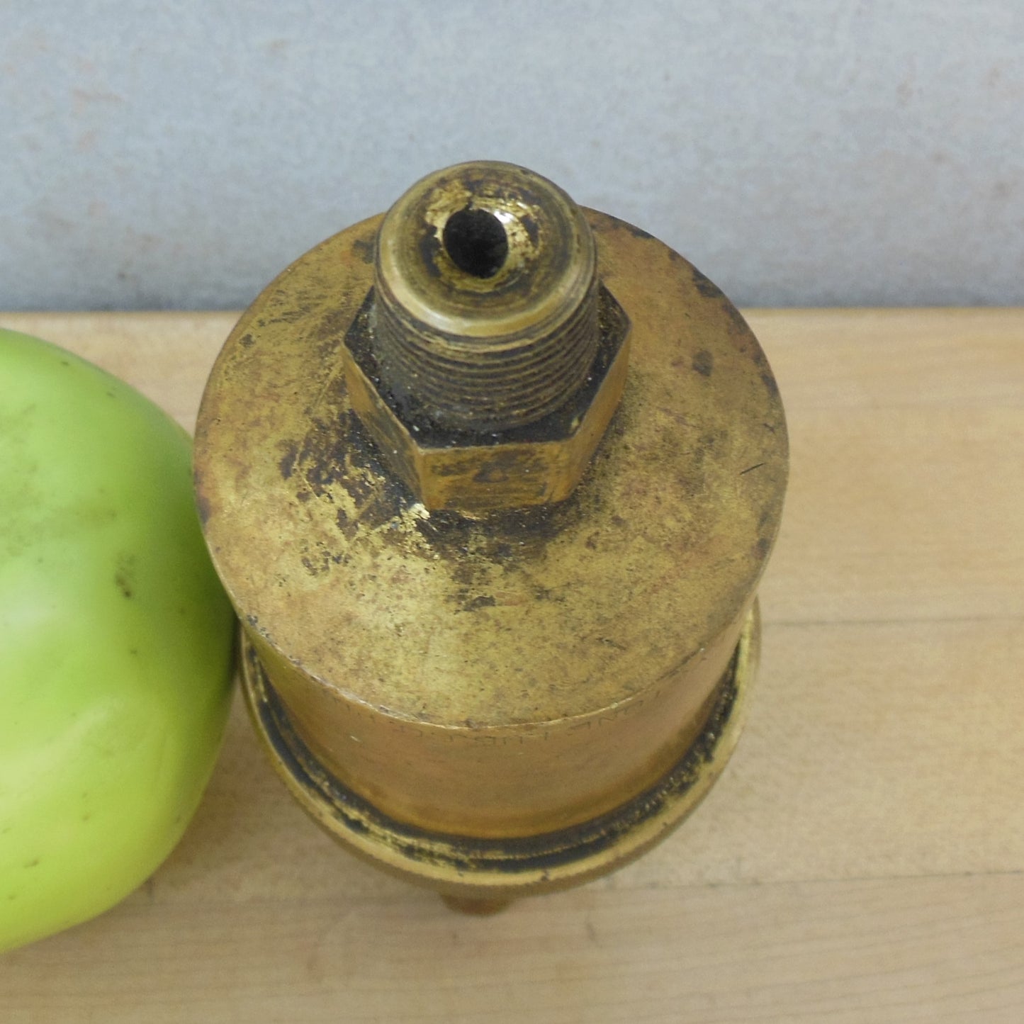 Antique Keystone Lub. Co. Brass Threaded Greaser Oiler Hit Miss Engine Used