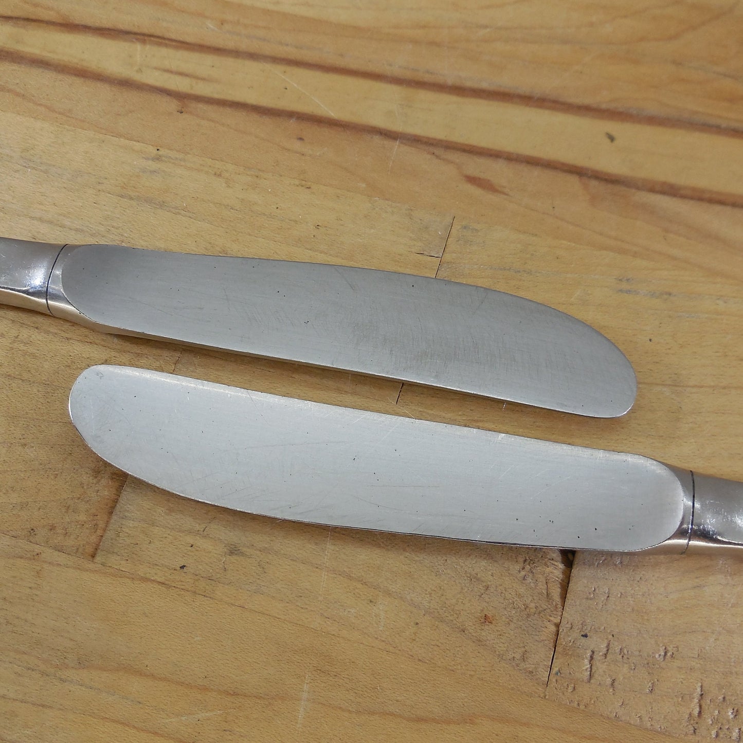 WMF Germany Older Line Cromargan Stainless Pair Dinner Knives