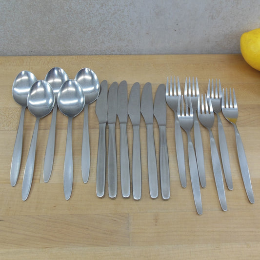 Unbranded Sweden Rostfritt Stal Import Stainless Flatware - Knife Fork Spoon