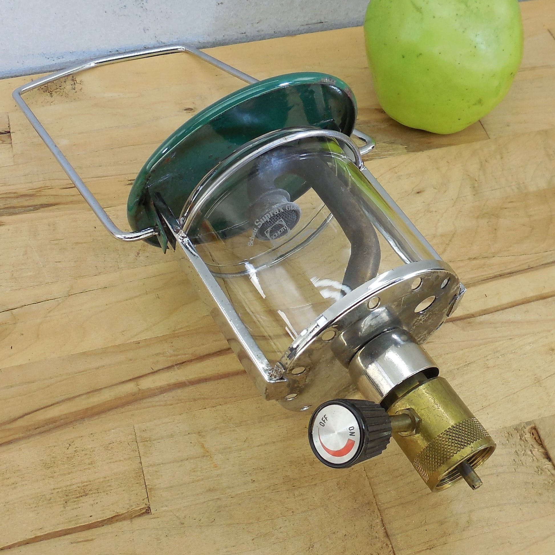 Schott Suprax W. Germany 1992 Propane Lantern Single Mantle