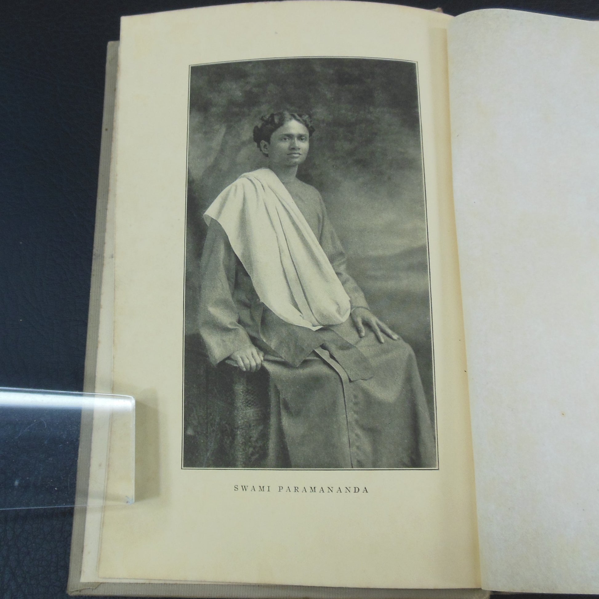 Swami Paramananda Signed Book - The Way Of Peace And Blessedness 1913 Photo