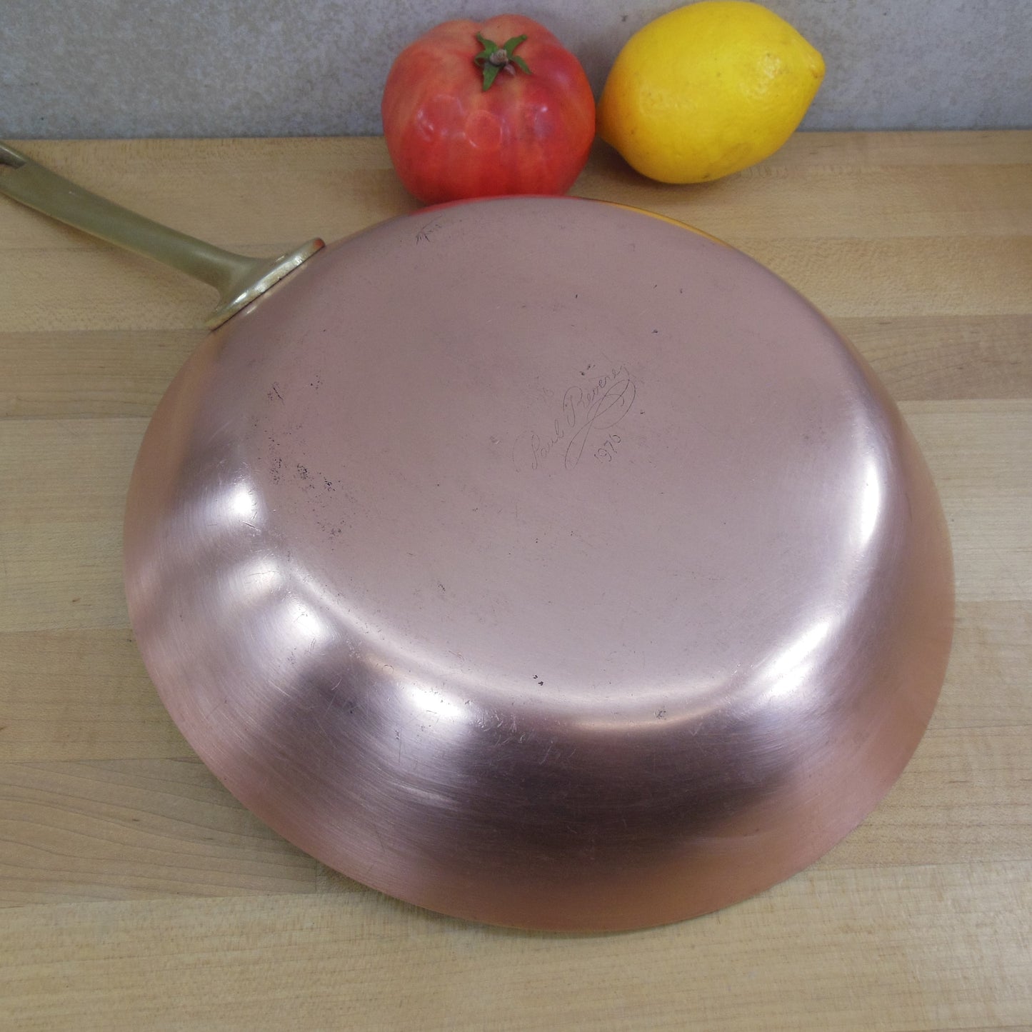 Revere Ware Limited Special Edition Copper Stainless Brass 10.5" Skillet Bottom