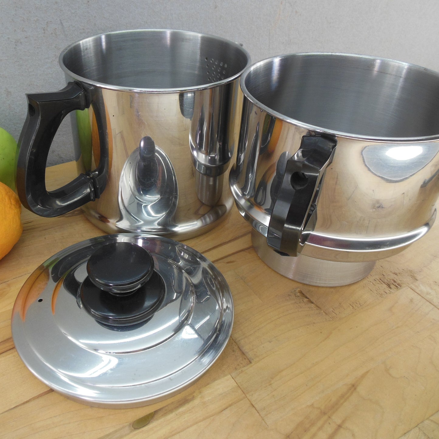 Lifetime Stainless Stove Top Drip Coffee Percolator -  Missing Part Used