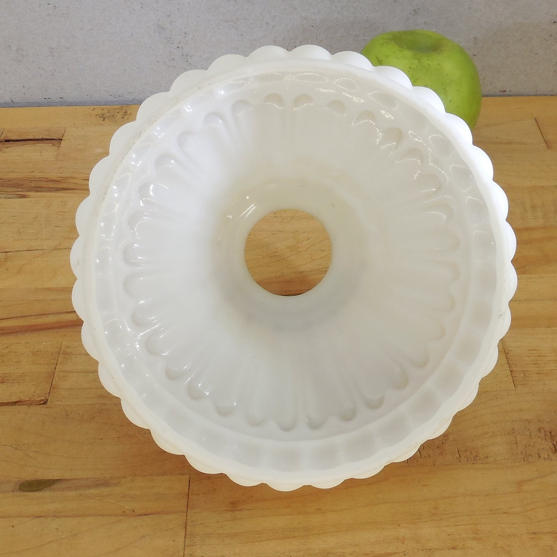 Antique Frosted Draped White Lamp Shade 7" Ceiling Sconce Etc. interior