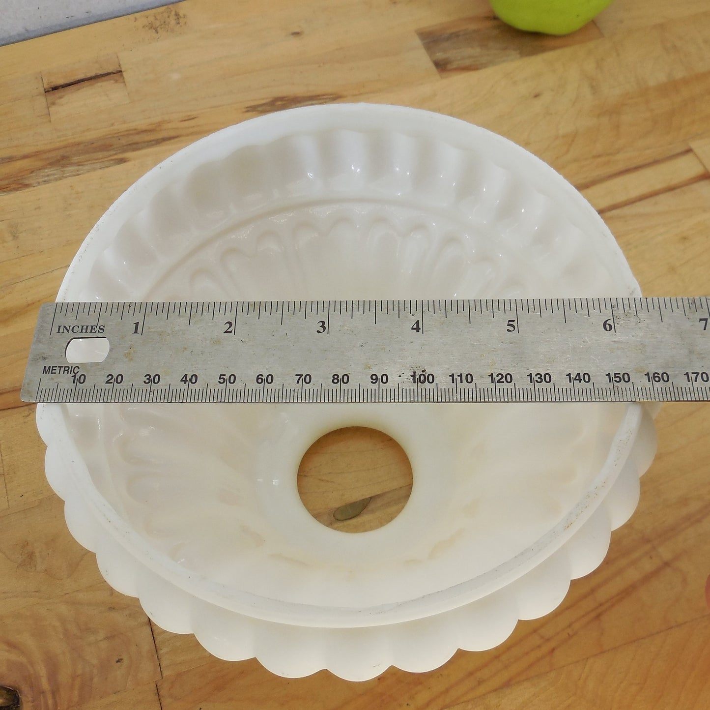 Antique Frosted Draped White Lamp Shade 7" Ceiling Sconce Etc.