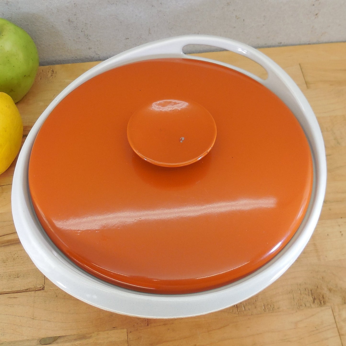 Nacco (Copco) Denmark Michael Lax 3 Quart Dutch Oven Orange 100E