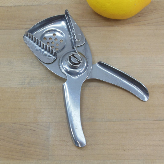 Vaughan Chicago USA Lemon Lime Hand Squeezer Stainless Bar Tool
