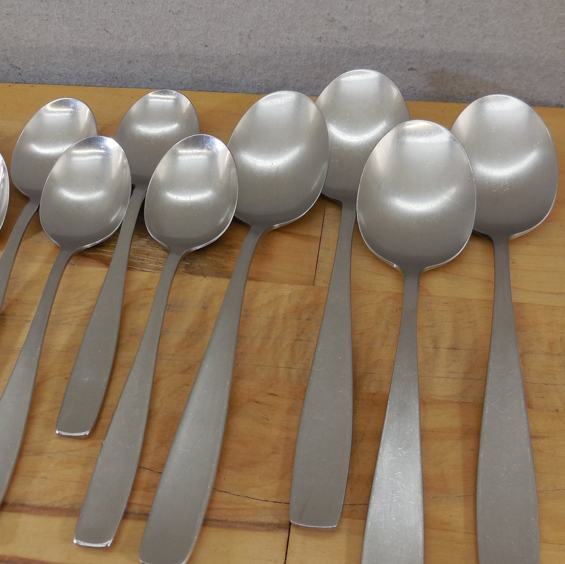 WMF Germany Older Line Cromargan Stainless Flatware 35 Pieces Service For 4 Spoons Teaspoon
