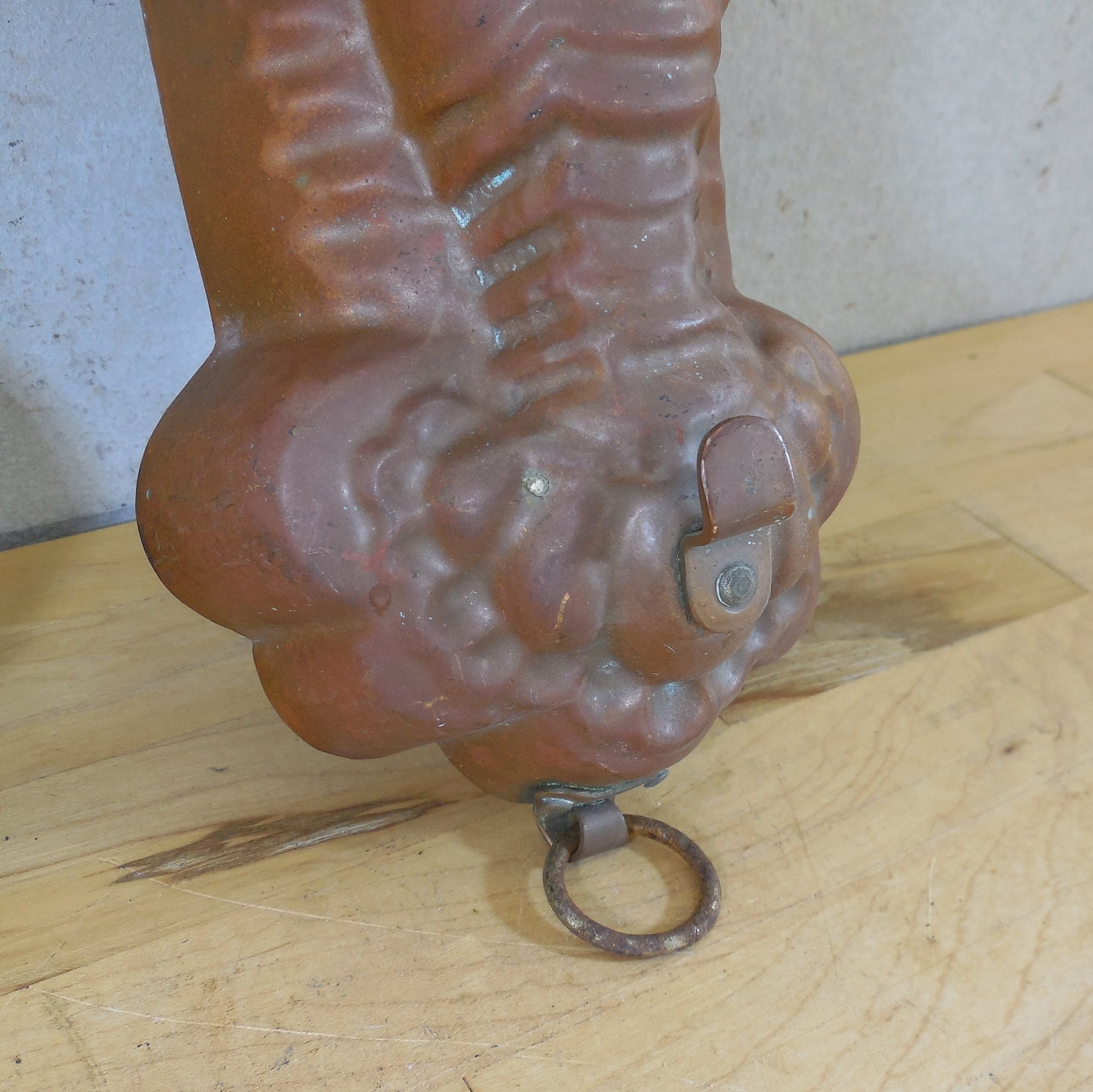 Christian Wagner Rein Kupfer Germany Copper Tin Lobster Food Mold 10" used