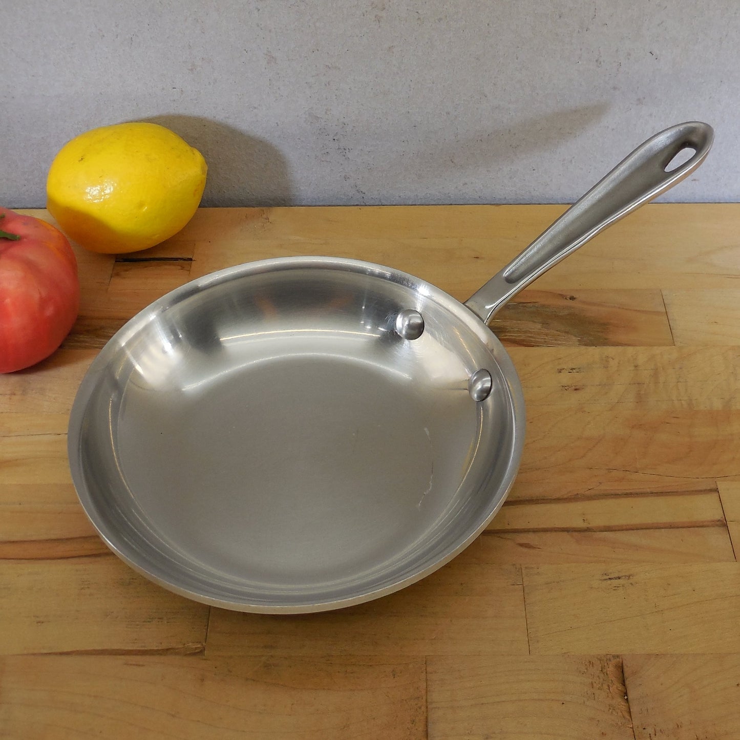 All-Clad LTD 7.5" Fray Pan Skillet Stainless Anodized Cleaned