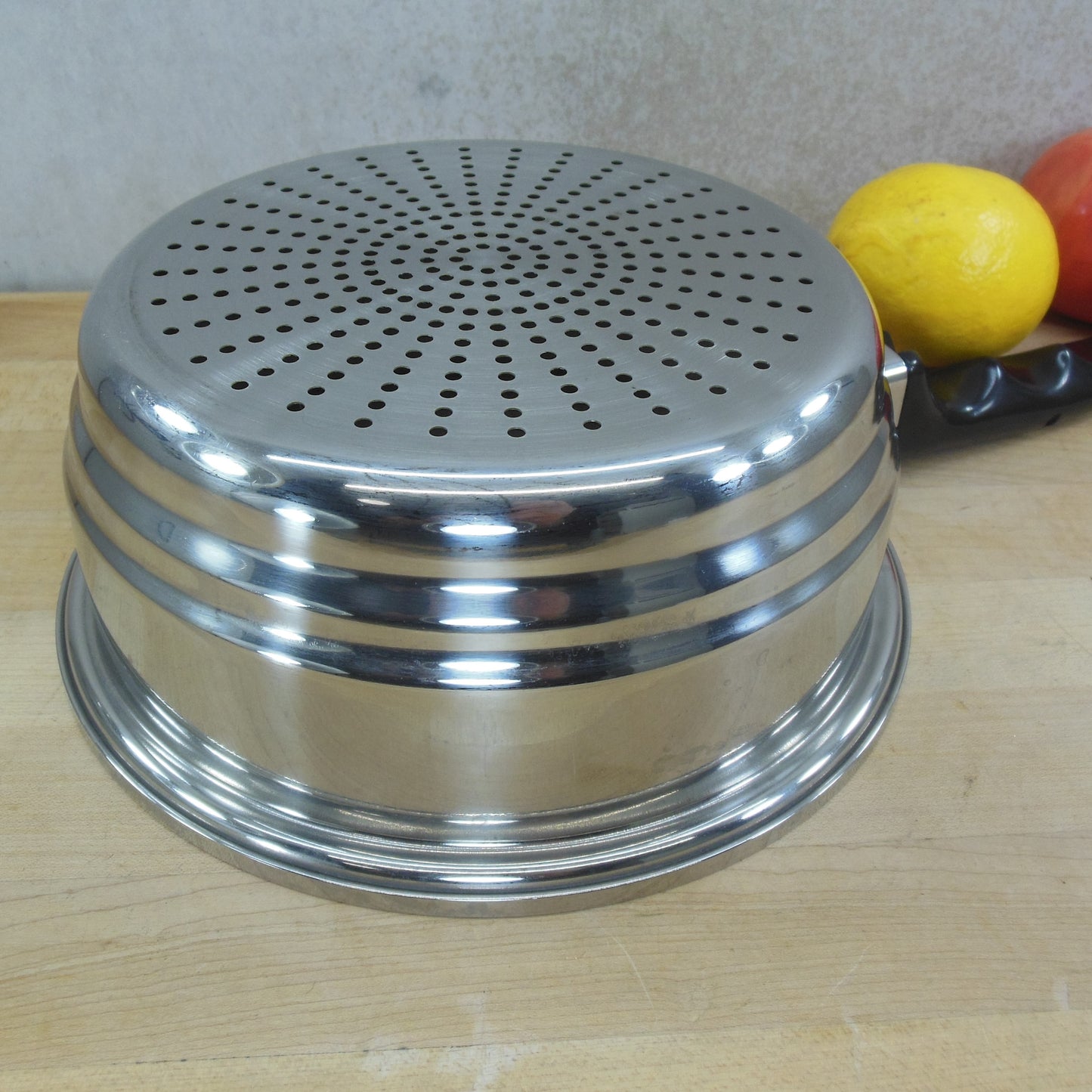 New Era Luxury Line USA Cookware T304 Stainless Steamer Insert used