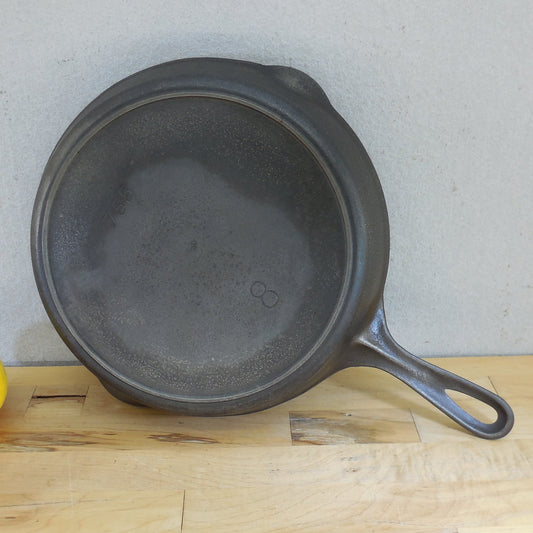Griswold Iron Mountain #8 Cast Iron Skillet 755 Heat Ring