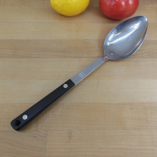Maid of Honor (Sears) Stainless Kitchen Spoon Black Handle Measuring