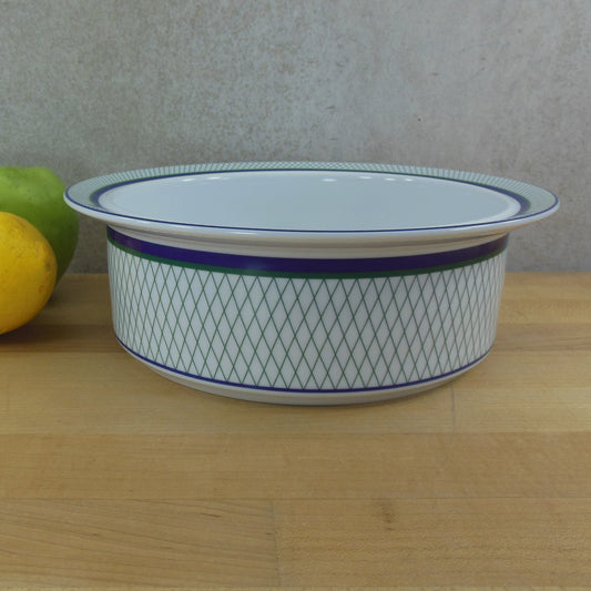 Dansk Thailand Marquesa 9" Vegetable Serving Bowl Blue Green