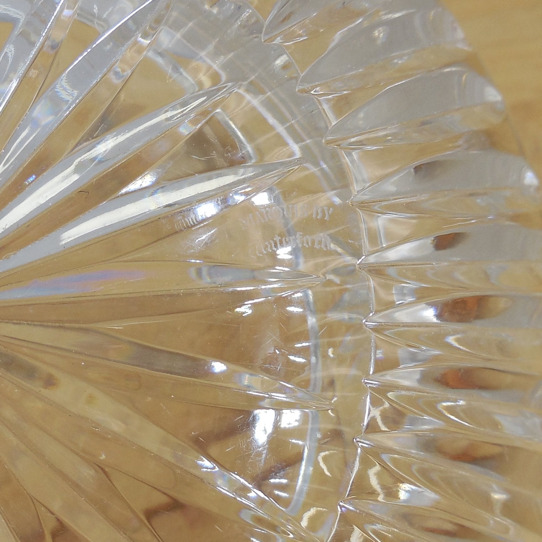 Marquis by Waterford Calais Crystal Glass 7" Round Bowl Signed