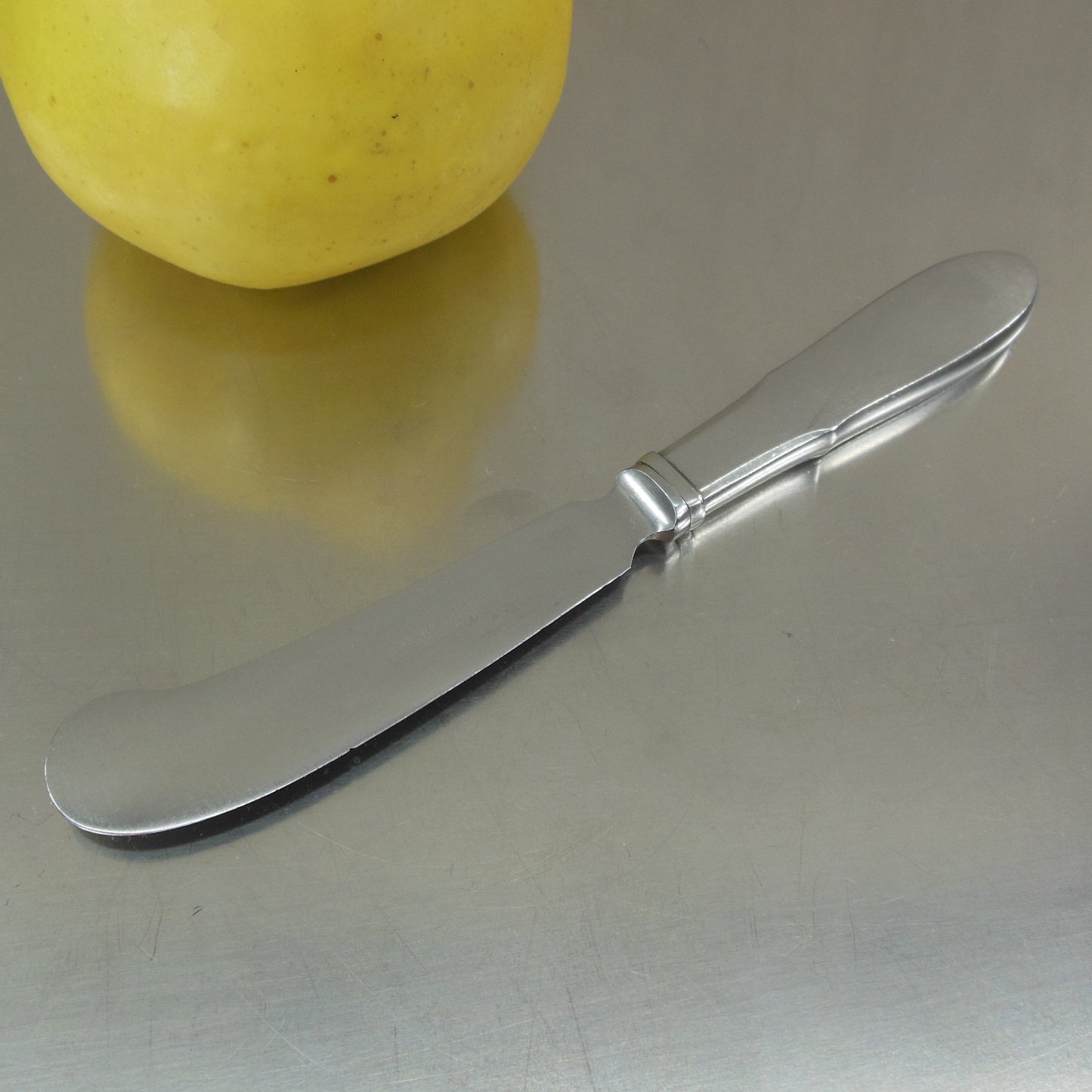 Georg Jensen Denmark Mitra Stainless Butter Spreader Knife vintage