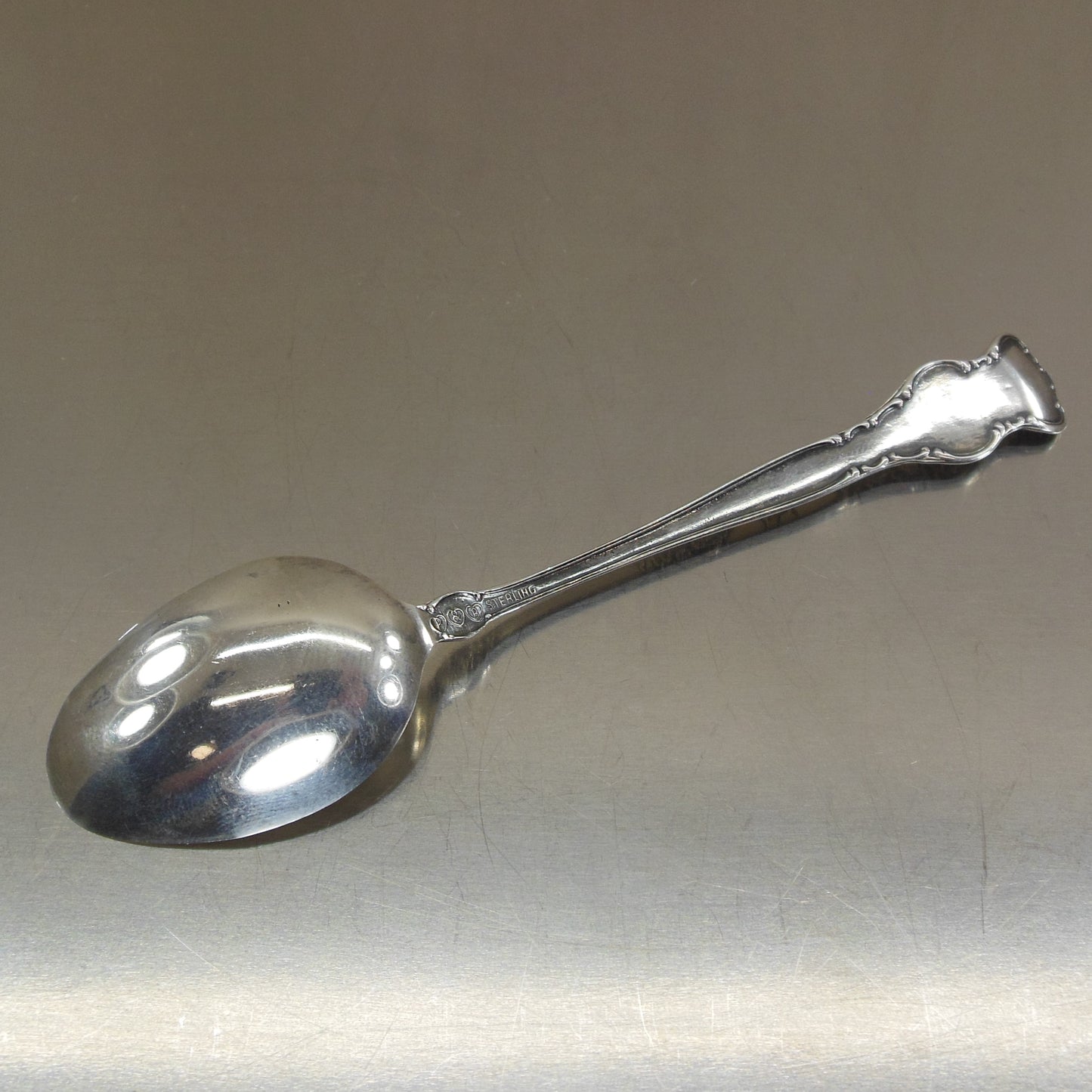 Paye & Baker Sterling Silver Souvenir Spoon - City Hall Milwaukee Wis. antique