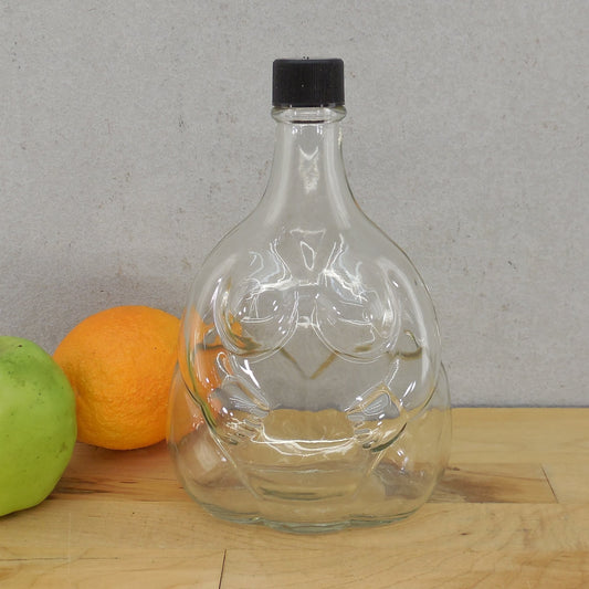 Nude Female Form Woman Glass Bottle Mother Earth 8.5"
