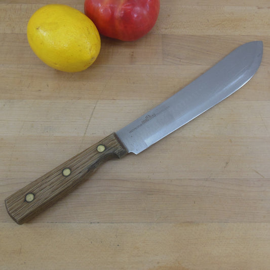 Lifetime Cutlery Old Homestead Stainless Wood 8" Butcher Knife