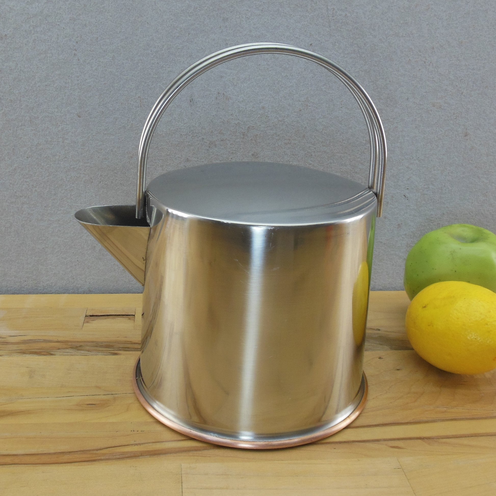 Xform Denmark Ole Palsby Design Water Tea Kettle Stainless Copper Used
