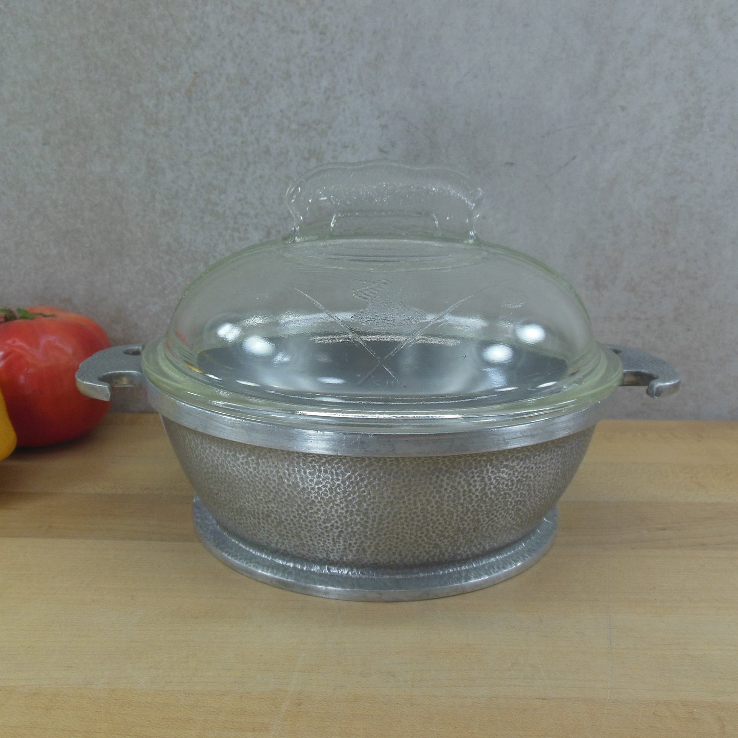 Guardian Service Ware 1 Quart Domed Cooker Pot Glass Lid - Discounted