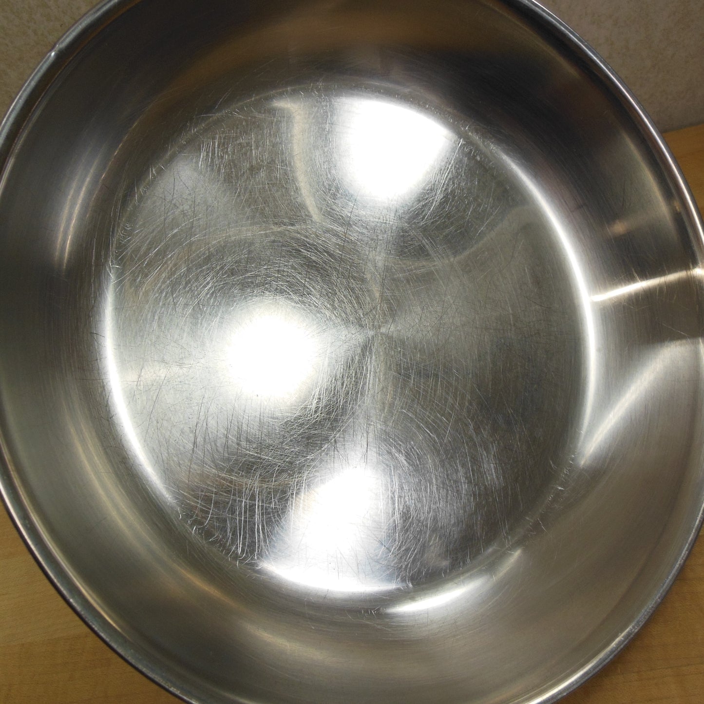 Health Craft Tampa FL Multi-Ply Stainless 10" Fry Chef Pan Skillet Used