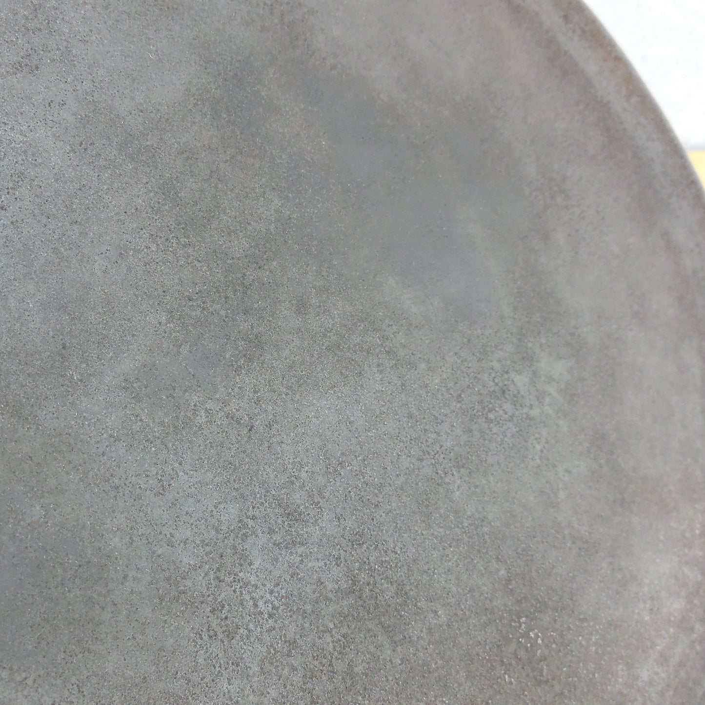 Favorite Piqua Ware #10 Round Cast Iron Griddle Rustic Antique