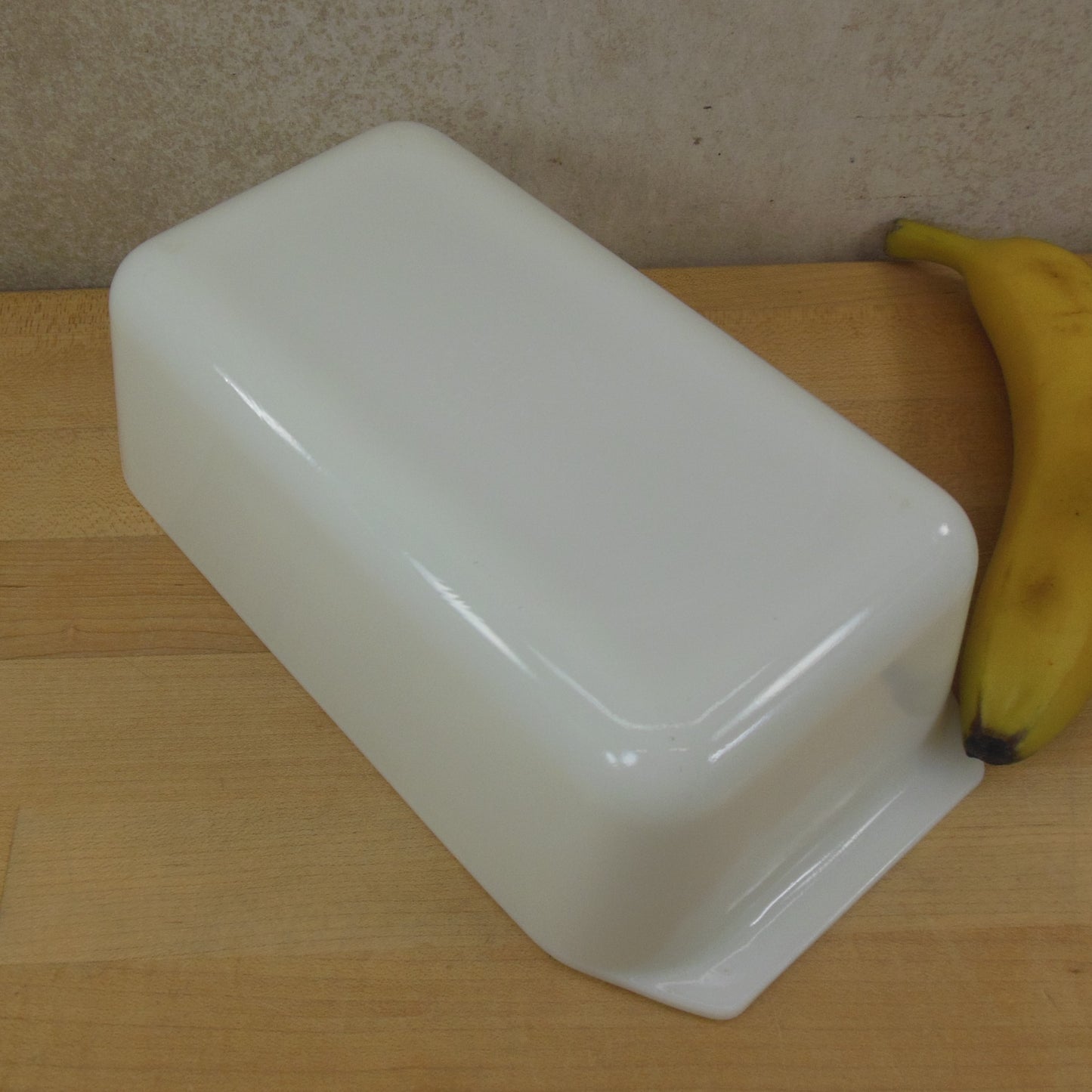 Pyrex Glass 1.5 Quart All White Loaf Dish Pan 213-B used