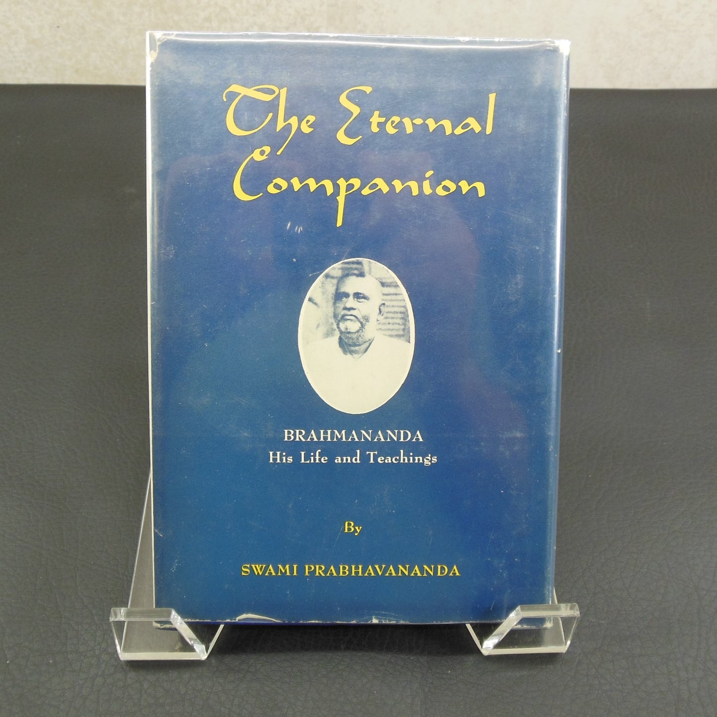 Swami Prabhavananda Signed Book - The Eternal Companion 1947 vintage
