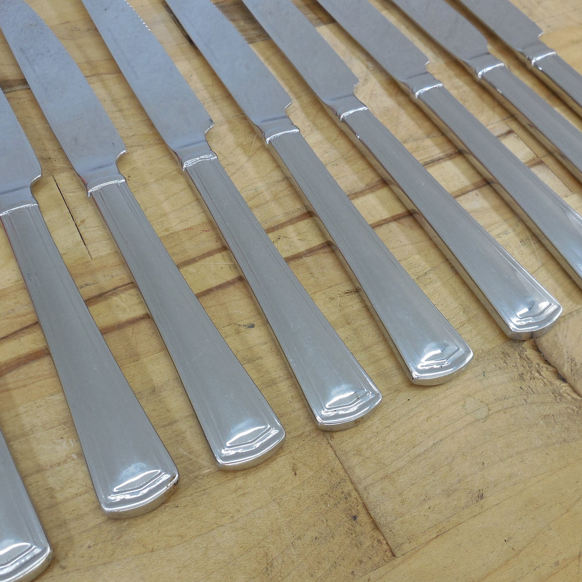 Reed & Barton Palladian Stainless Flatware - 10 Steak Knives