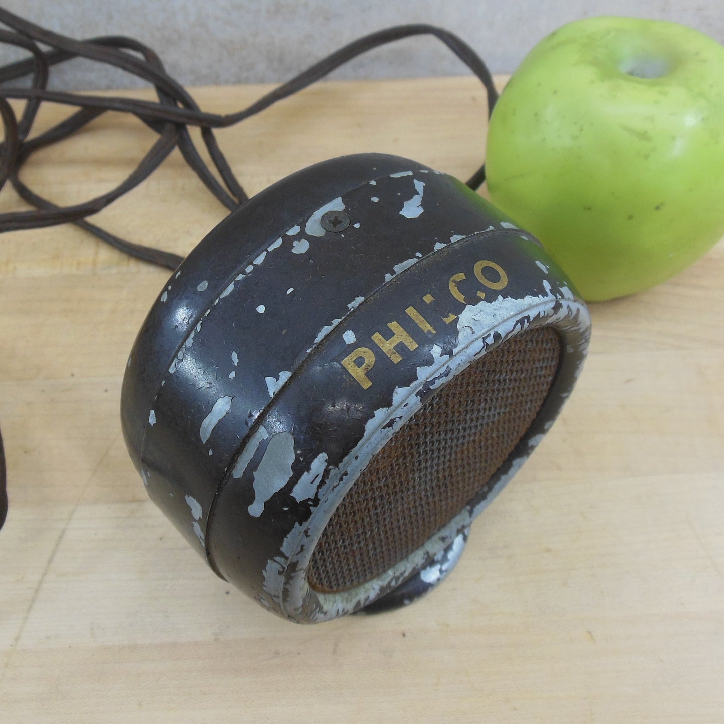 Philco Lollipop Micro-phone Speaker Untested Vintage