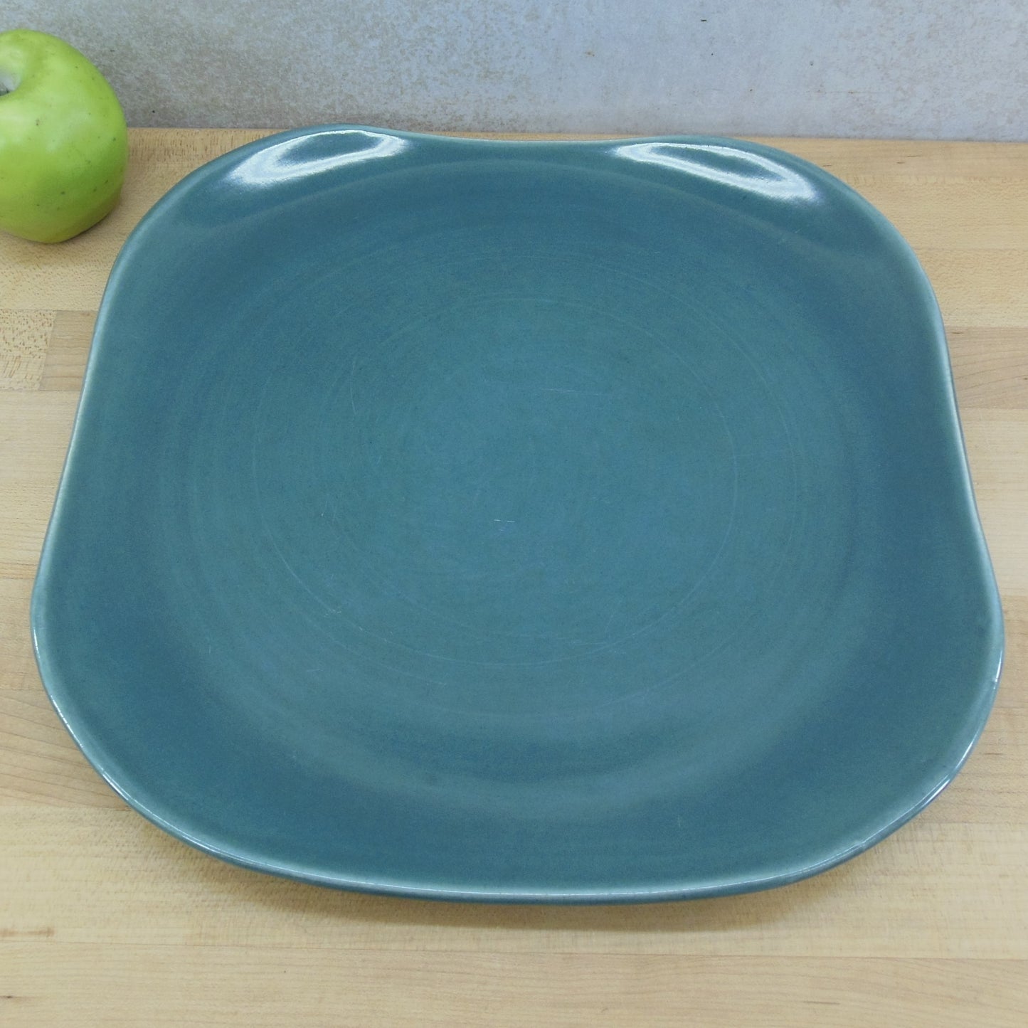 Russel Wright Steubenville - Seafoam Green Chop Plate Serving Platter Tray 13"