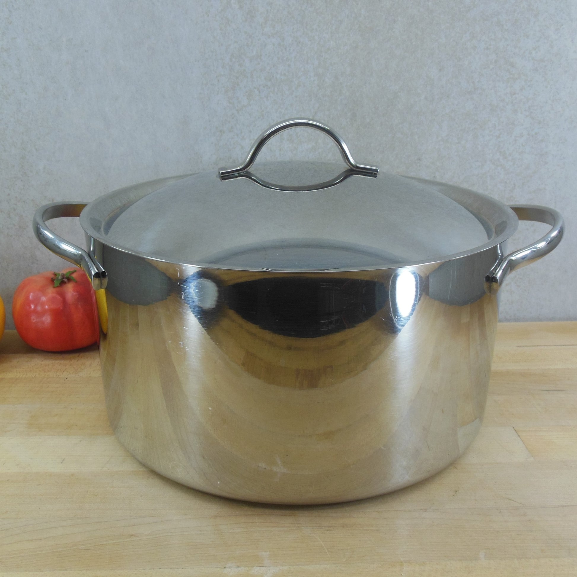 Revere Ware Pro-Line Stainless 8 Quart Stock Soup Pot Thailand